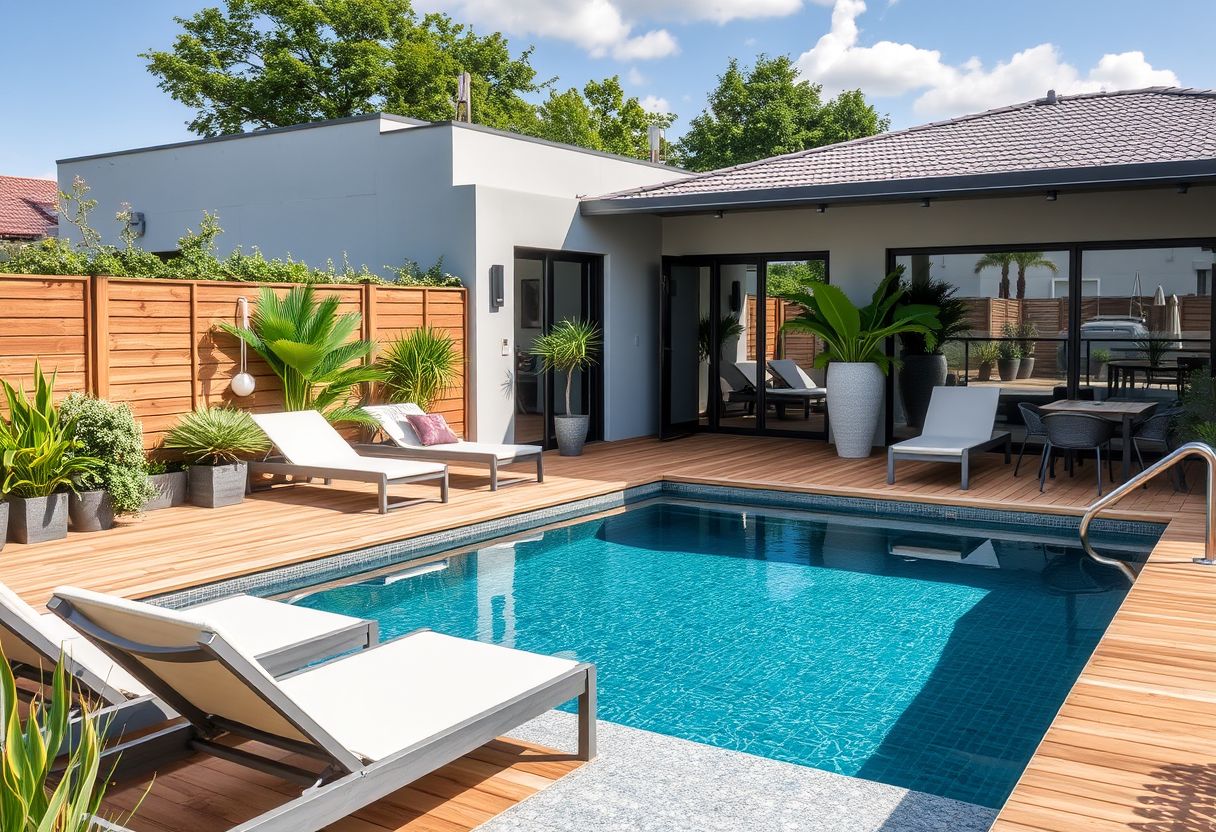3 conseils pour agencer un espace piscine