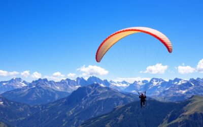 Belle idée de cadeau avec le vol en parapente