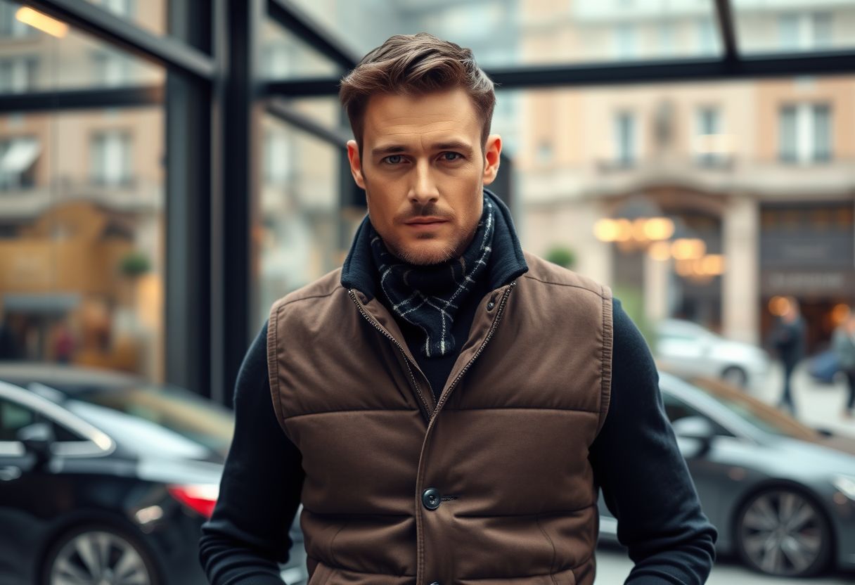 Des gilets chics de chez Spontini