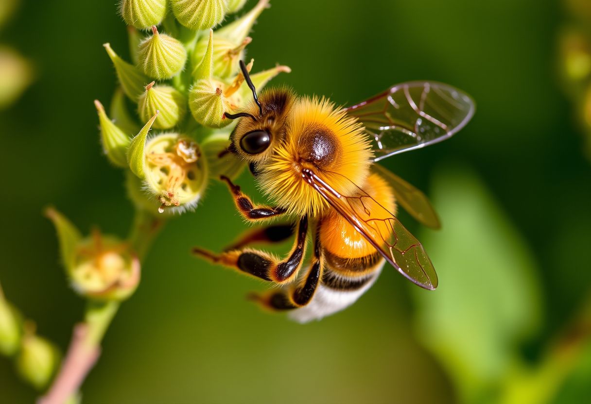 L'abeille caucasienne, la championne pour produire la propolis