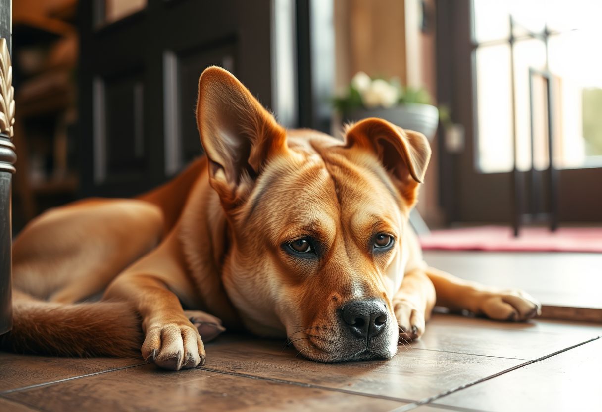 Votre chien n'aime pas rester seul