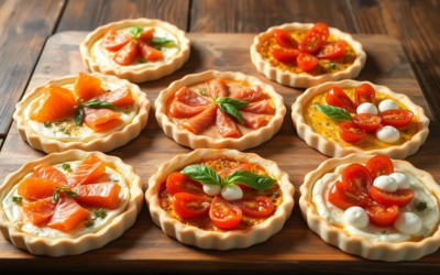 Découvrez 15 tartes salées modernes et originales à savourer