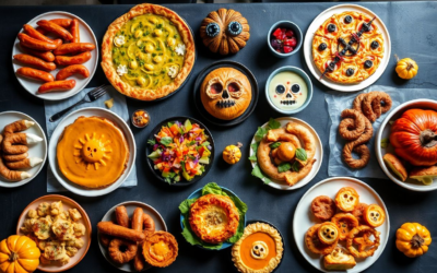 10 idées de recettes salées irrésistibles pour un Halloween savoureux et simplifié
