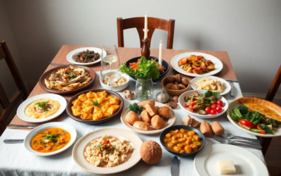 20 idées de recettes pour un repas de famille chaleureux et inoubliable