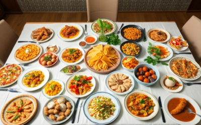 Réunissez vos amis autour de 15 idées de repas conviviales pour 10 personnes