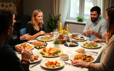20 recettes conviviales pour des dîners réussis entre amis