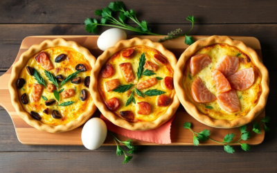 Découvrez 30 recettes de quiches savoureuses et rapides à préparer